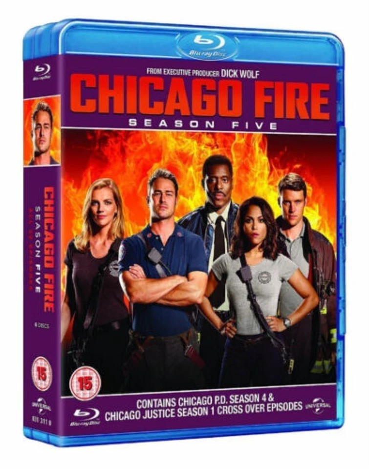Chicago Fire: Season Five Blu-ray (2017) Jesse Spencer - Image 1 of 1