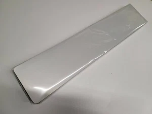 100x Número de Licencia Placa Seca Oblonga Respaldo Reflectante Frente Blanco LUMALITA - Imagen 1 de 2