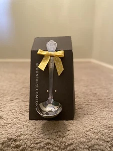 NEW SPOONFUL OF COMFORT metal serving ladle 9.5” long bowl soup chowder chili - Picture 1 of 3