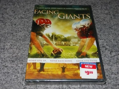 FACING THE GIANTS Grant Taylor Shiloh Christian Eagles WIDESCREEN DVD New/Sealed - Image 1 of 2
