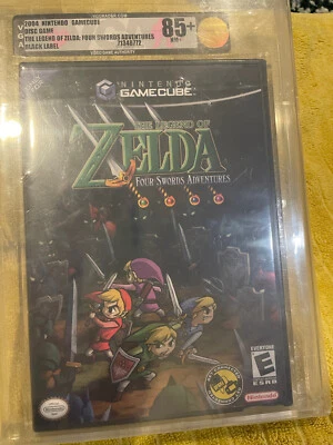 The Legend of Zelda Four Swords Adventures Nintendo GameCube Sealed VGA 85+ Gold - Image 1 of 2
