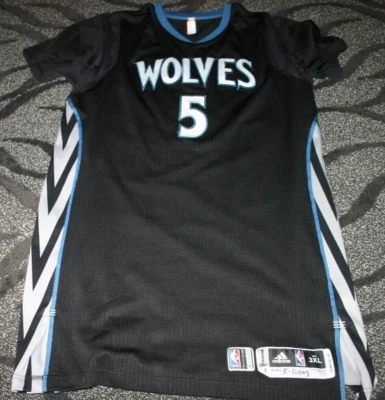 Adidas NBA Minnesota Timberwolves Gorgui Dieng Game Used Jersey 14/15 Season 3XL - Image 1 of 4