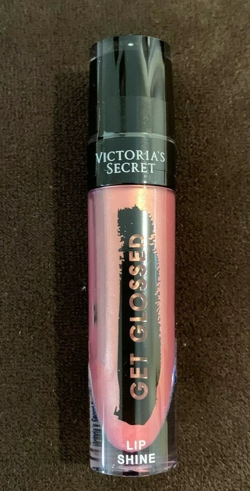 Victoria's Secret Get Glossed Lip Shine Rose Gold Metallic Light Pink 5g Women