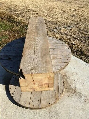 Reclaimed Barn Beam Wood Shelf, Architectural Salvage, Fireplace Mantel A81 Cover