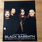 Black Sabbath "Reunion" 2-Sided U.S. Promo Poster - Group Shot & Album Artwork