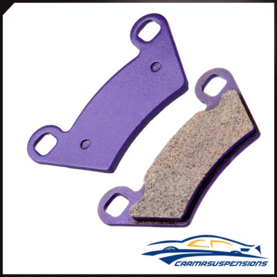 1 par de pastillas de freno delanteras para Polaris 6x6 EFI Ranger 700 2006-2009 fibra de carbono Foto 1 de 4