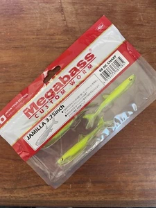 Megabass Jamilla 3,75 Zoll Weichplastik Angelköder in NC-Kartenfarbe. - Bild 1 von 2