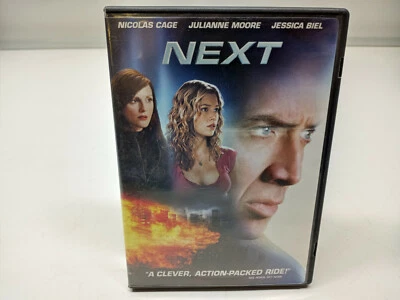 Next DVD Excellent Condition 2007 Nicolas Cage Julianne Moore Jessica Biel - Image 1 of 4