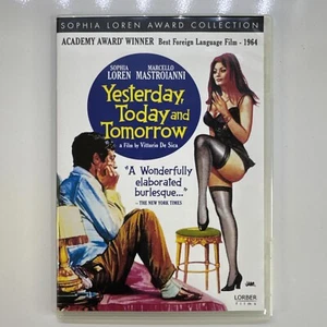 Yesterday Today and Tomorrow ( DVD )Italian w/English Subtitles - Sophia Loren - Picture 1 of 2