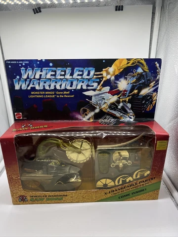Wheeled Warriors Saw Boss Monster Minds Tyrant 1984 NEW SEALED RARE VINTAGE Cover
