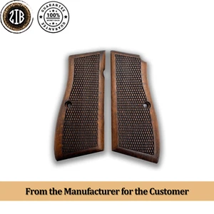ZIB GRIPS Browning HP 14 empuñaduras hechas a mano de empuñaduras de madera Ars.013 - Imagen 1 de 4
