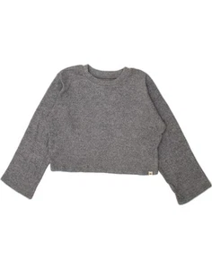 Suéter Jersey RIP CURL Mujer Gran Tamaño Cuello Barco Corto Reino Unido 10 Pequeño Gris CF05 - Imagen 1 de 3