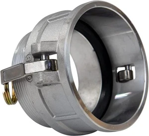 NEW 4" Type B Camlock Female Coupler x Male NPT Aluminum Hose Fitting - Picture 1 of 2