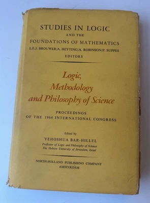 Logic Methodology & Philosophy of Science 1964 International Congress BAR-HILLEL Foto 1 de 4