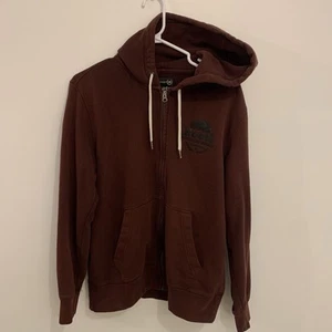 Roots - Burgundy Zip-up Hoodie - Men’s XS - Used - Picture 1 of 6