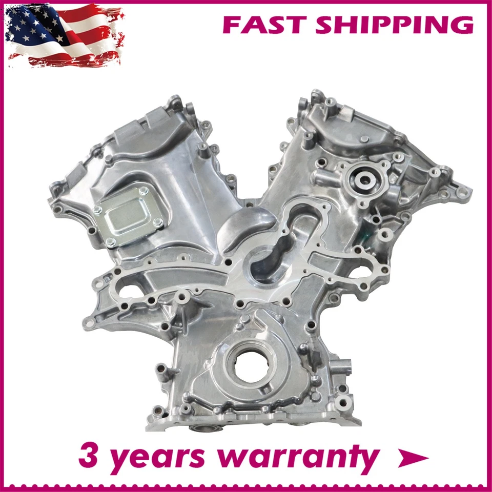 Bomba de aceite con cubierta de cadena de distribución para 03-15 Toyota 4Runner FJ Cruiser Tacoma 4,0 L V6 Foto 1 de 4