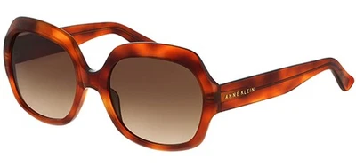 Anne Klein Women's Blonde Havana Sunglasses w/ Gradient Lens - AK7023 944 - Image 1 of 3