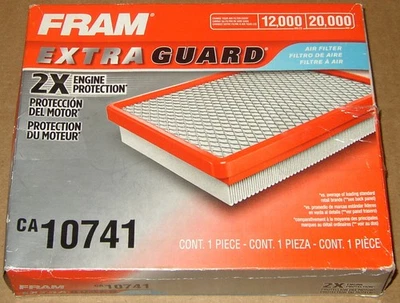 FRAM Extra-Guard CA10741 Air Filter for Lexus CT200H NX300H Toyota Prius RAV4 - Image 1 of 4