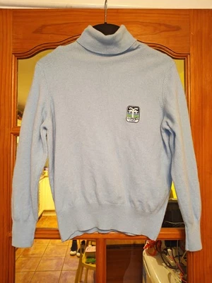 Vintage 1980s Burberrys of London Turtleneck Jumper Lambswool and  Angora blend - Image 1 of 4