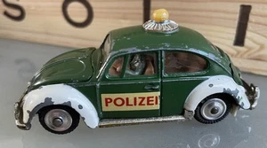 Vintage Corgi Toys Volkswagen 1200 Saloon. Polizei. Fair Condition - Picture 1 of 9
