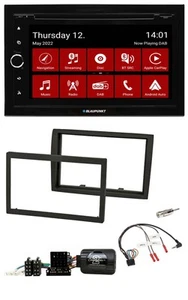 Blaupunkt Lenkrad DVD Bluetooth DAB 2DIN USB Autoradio für Fiat Ducato - Bild 1 von 11