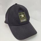 US Army Black Baseball Cap Hat Adjustable Hook & Loop