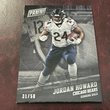 2017 Panini Black Friday Set JORDAN HOWARD Decoy Thick PARALLEL Serial #31/50 