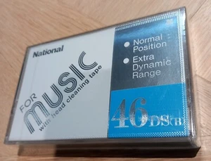 NATIONAL RT-46 DS(B) KASETA MAGNETOFONOWA MADE IN JAPAN TYPE I/D2101 - Zdjęcie 1 z 3