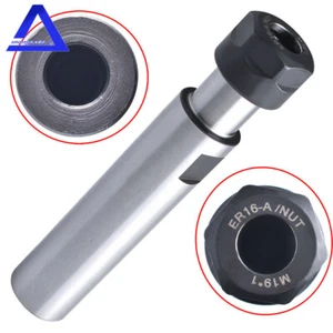 1" Straight Shank Tool Holder C1 ER16 100L Collet Chuck Toolholder For CNC Mill - Picture 1 of 8