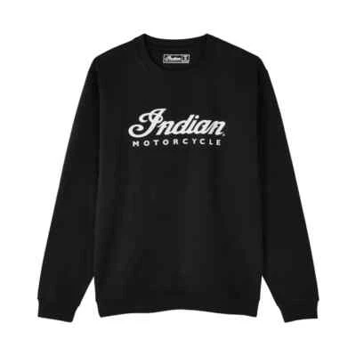 Sudadera Indian Motorcycle Essential Script Logo para hombre, negra | 2865619 Foto 1 de 2