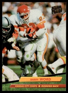 1992 Ultra Barry Word Kansas City Chiefs #184 - Picture 1 of 2