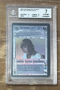 Star Wars CCG - Reflections - Foil - Luke Skywalker UR Graded BGS 7 - NM - Picture 1 of 4