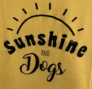 Sunshine and Dogs T-Shirt Herren Gr. M gebraucht - Bild 1 von 3