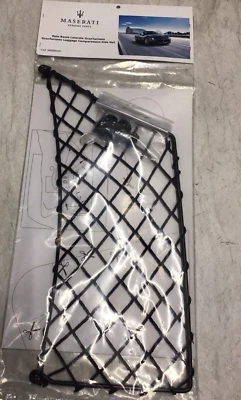 Rede de carga lateral traseira de bagagem Maserati GranTurismo genuína 2008-2017 940000297 - Imagem 1 de 3
