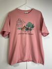 🍝 Vintage Disney Store Embroidered Lady & The Tramp T-Shirt Single Stitch Large