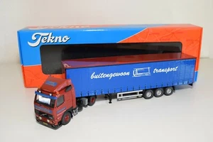 A5 80 1:50 TEKNO VOLVO FH12 FH 12 VERHOEVEN CAMION TRASPORTO CON RIMORCHIO MIB - Foto 1 di 8