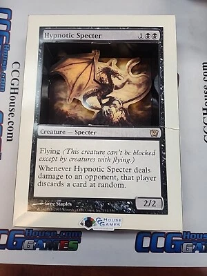 MTG Hypnotic Specter 3D Hanging Display Oversized 9th Edition Promo *CCGHouse* - Image 1 of 4