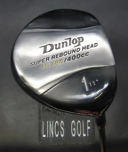 Dunlop Super Rebound Head D780 400cc 11° Driver Regular Graphite Shaft +Grip - Picture 1 of 5