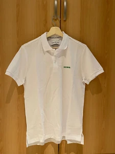 NEW Bikkembergs White Polo Length 67 Short Sleeve SIZE S - Picture 1 of 5