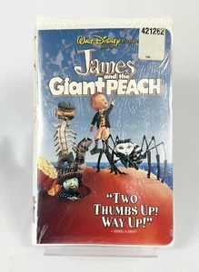 VHS TAPE Walt Disney James and the Giant Peach - Foto 1 di 7