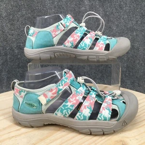 Keen Sandals Mens 7 Newport H2 Fisherman Blue Lace Up Closed Toe Comfort Flats - Picture 1 of 17