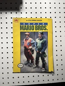 Vintage Super Mario Bros Color Book - Picture 1 of 17
