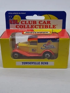 Vintage MATCHBOX MB38 MODEL A FORD 1995 NBL CLUB CAR COLLECTIBLE TOWNSVILLE SUNS - Picture 1 of 8