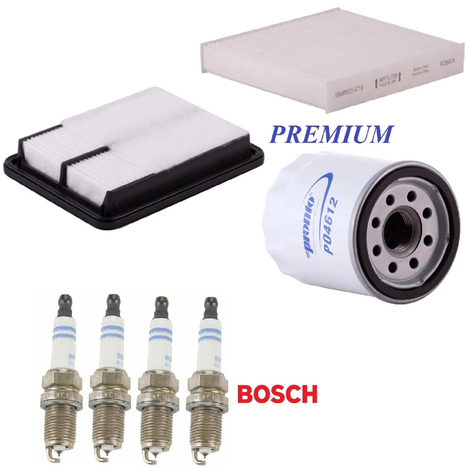 Kit afinación filtros bujías para Nissan Versa L4 1,6 L 2020-2023 Foto 1 de 1