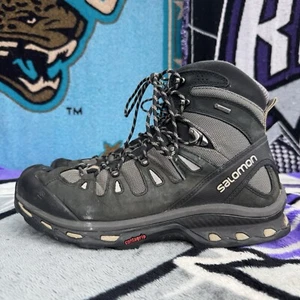 Size 12 - Mens Salomon Quest 4D 2 Gore-tex 370731 Waterproof Hiking Boots - Picture 1 of 12