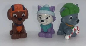 3 Paw Patrol 2" Mini Figuren Christmas Edition - Bild 1 von 2