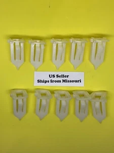 10x NEW Headliner Interior Clips Retainers 1973 - 1977 Chevelle Cutlass Pontiac  - Picture 1 of 7