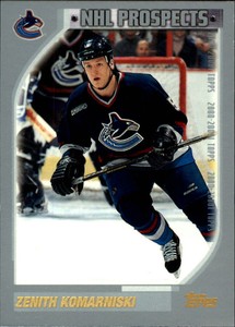 2000-01 Topps #291 Zenith Komarniski