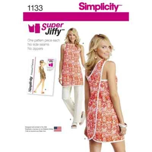 NEW Simplicity Vintage Pattern 1133 | Super Jiffy Tunic & Pants | Sizes 6 - 18 - Picture 1 of 5