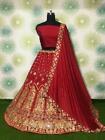 Bridal Indian Traditional Designer Lehenga Choli Pakistani Festival Lengha Cloth